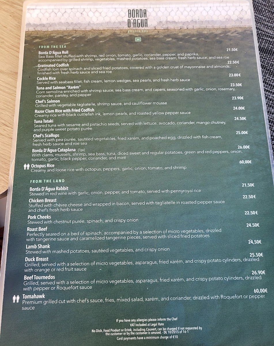 Menu Borda D’Agua Gastrobar-6