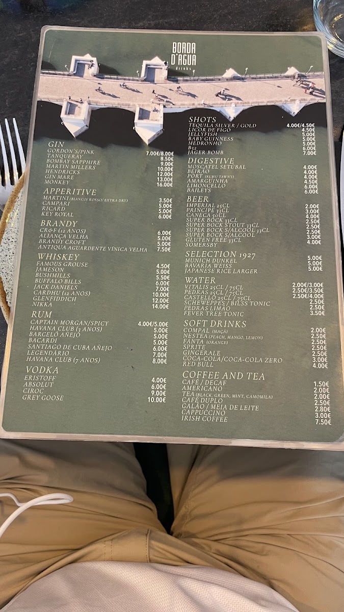 Menu Borda D’Agua Gastrobar-9