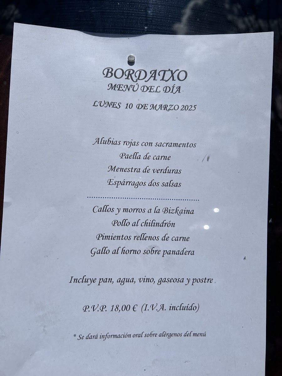 Menu Bordatxo Jatetxea-2