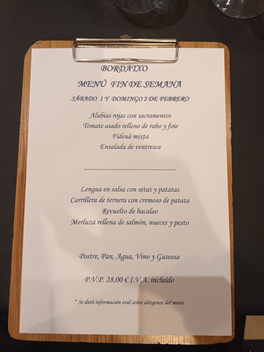Menu Bordatxo Jatetxea-3