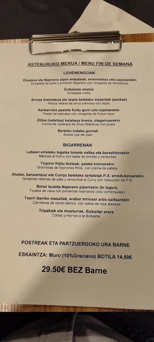 Menu Bordatxo Jatetxea-6