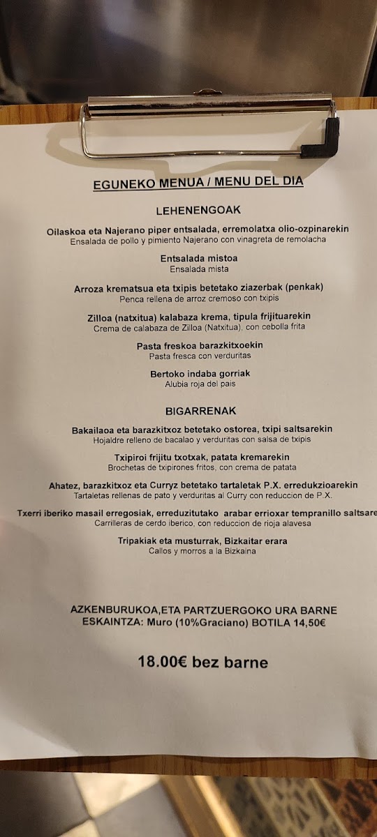 Menu Bordatxo Jatetxea-9