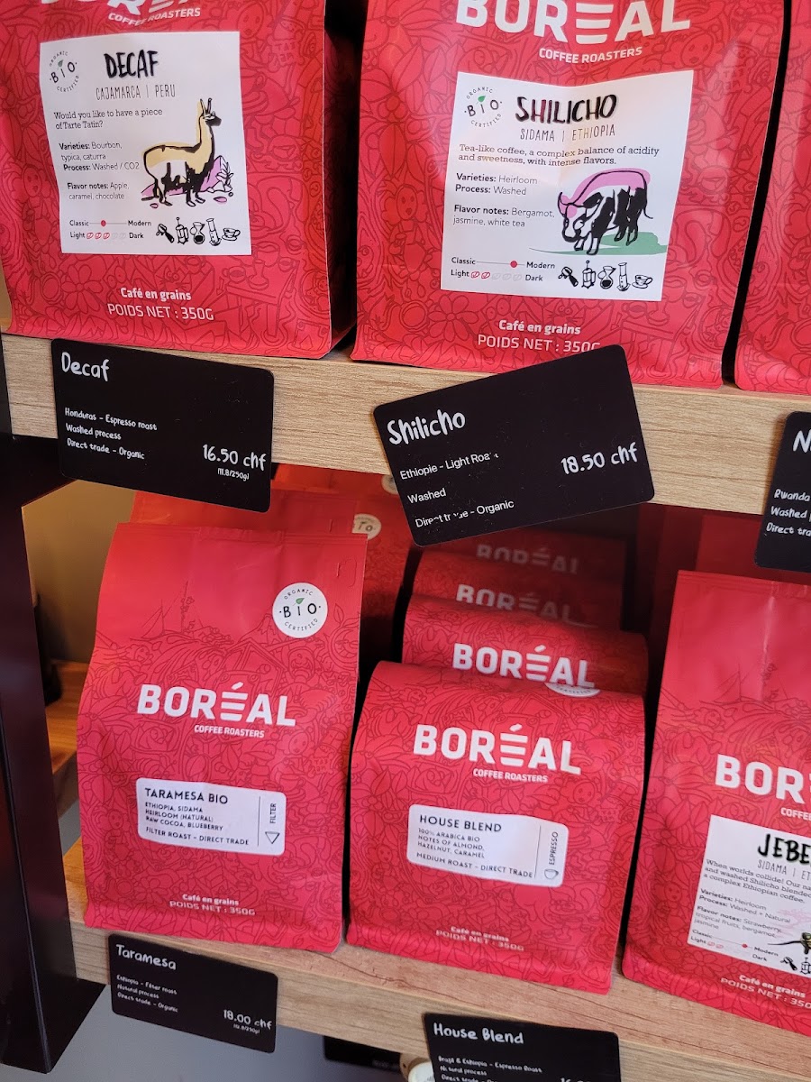 Boréal Coffee Shop - Plainpalais Menu-1