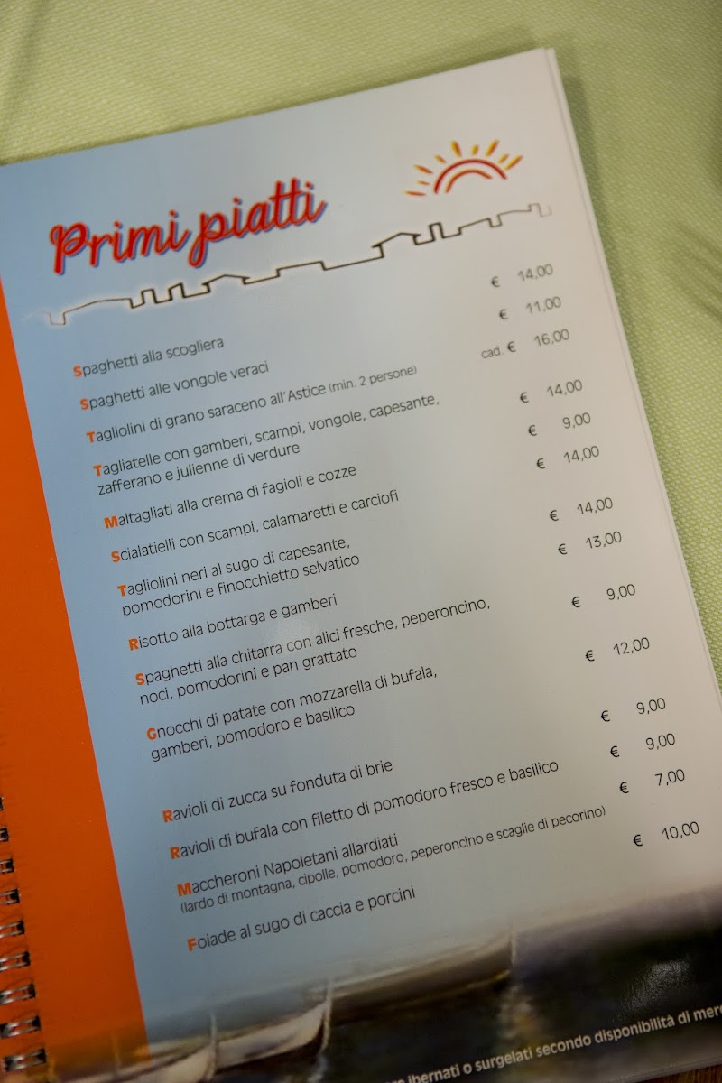 Menu Borgo Marinaro - Ristorante Di Pesce - Pizzeria-8