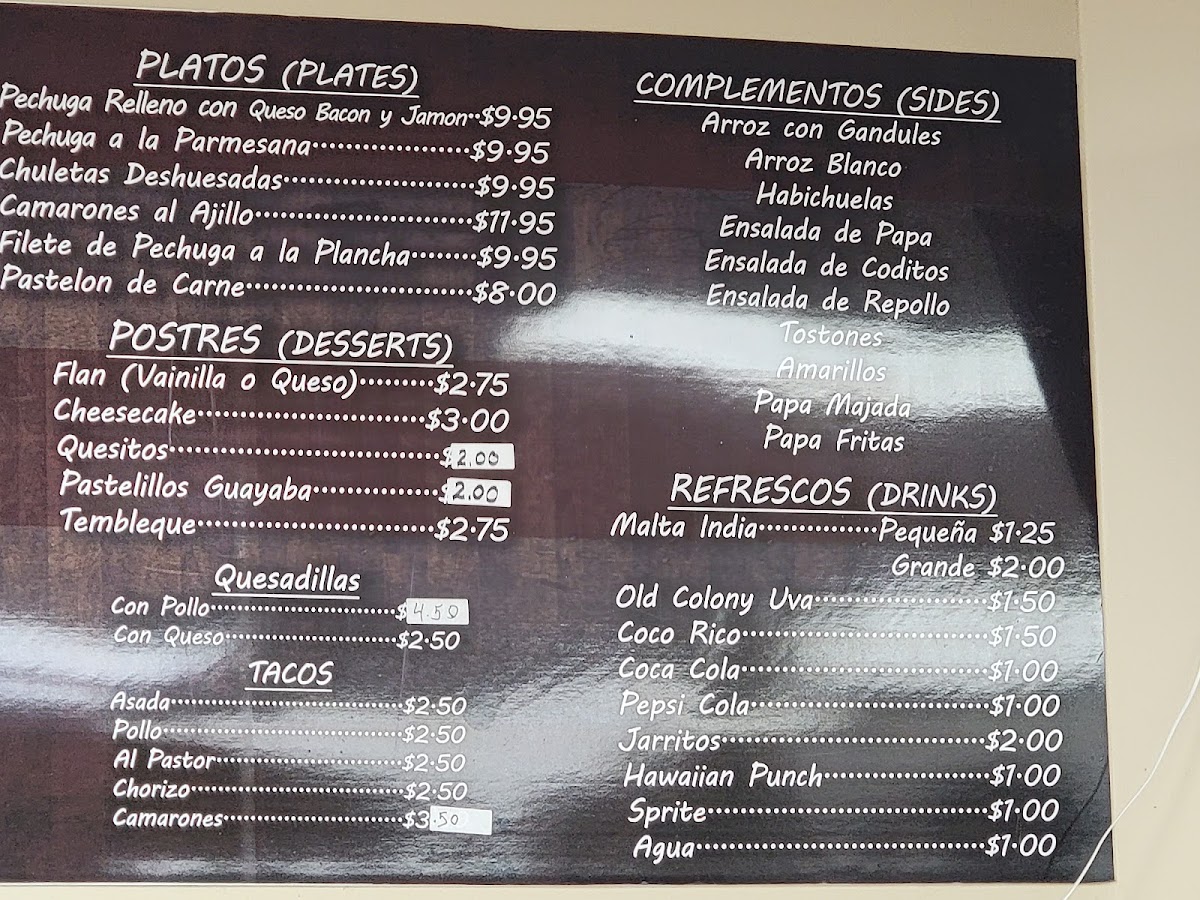 Menu Borikén Restaurant-7