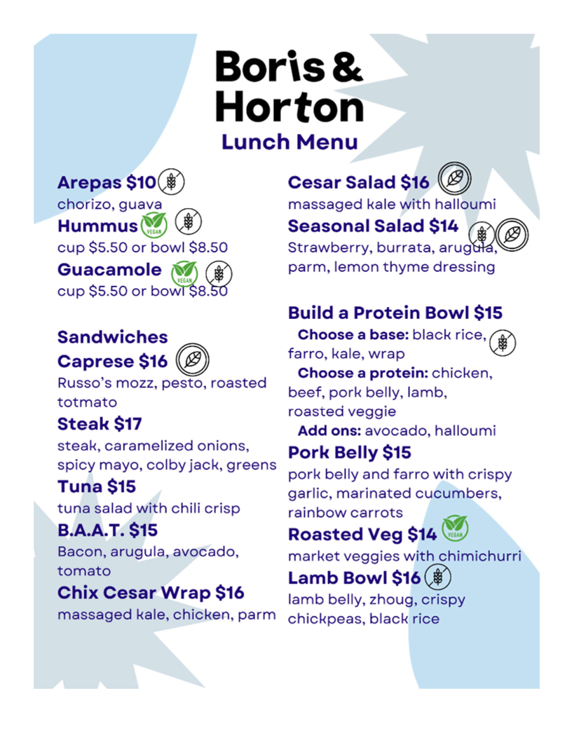 Menu Boris & Horton-2