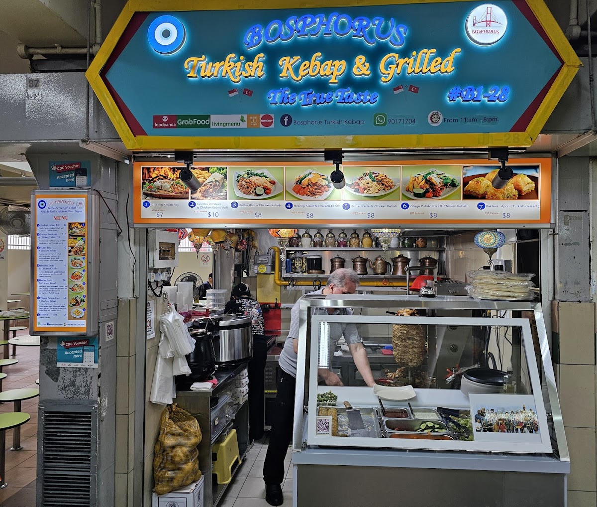 Bosphorus Turkish Kebab - Golden Mile Food Centre-4