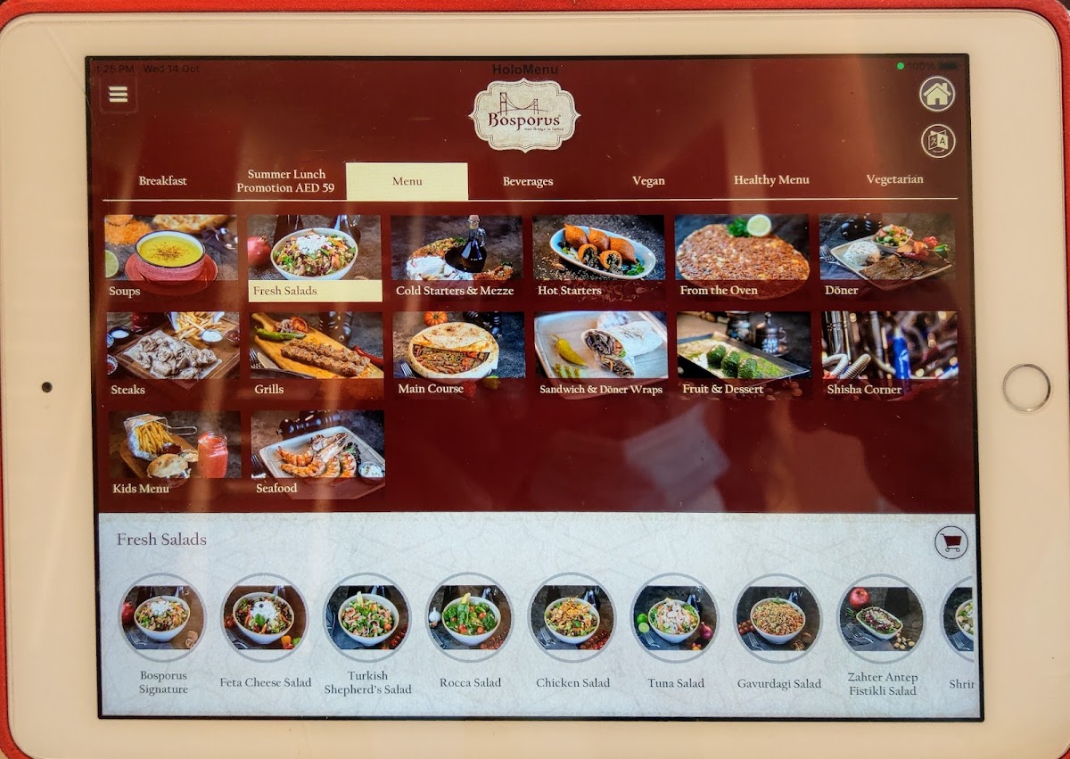 Menu Bosporus Turkish Cuisine - Abu Dhabi Mall-3