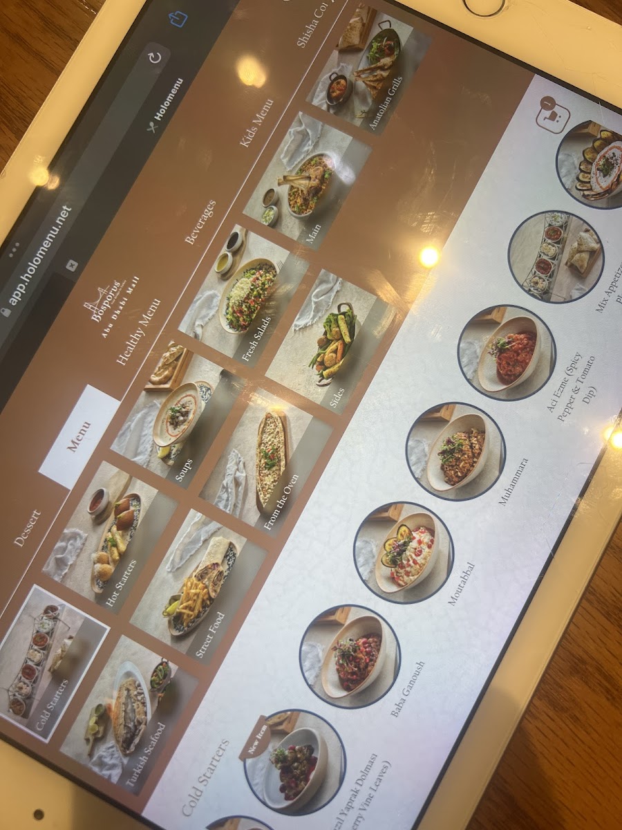 Menu Bosporus Turkish Cuisine - Abu Dhabi Mall-8