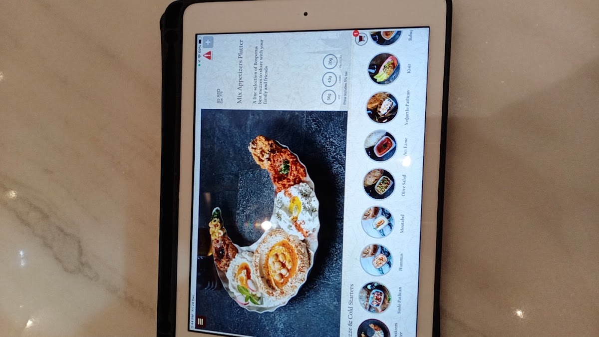Menu Bosporus Turkish Cuisine - Abu Dhabi Mall-9