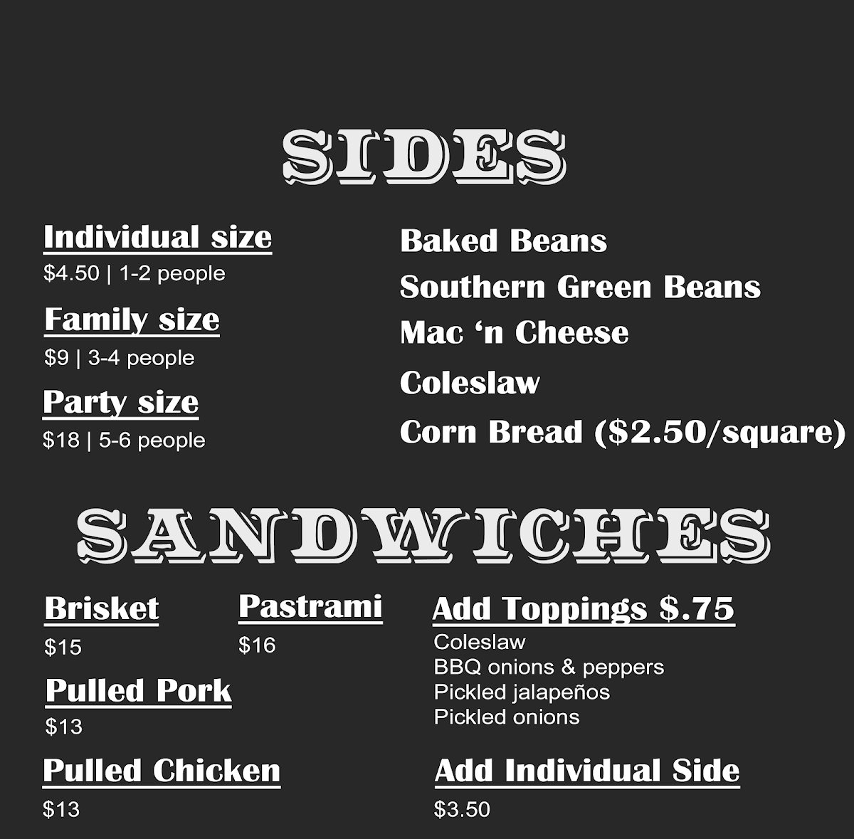 Menu Boss Hog Barbecue-4