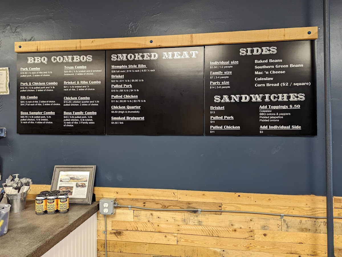 Menu Boss Hog Barbecue-5