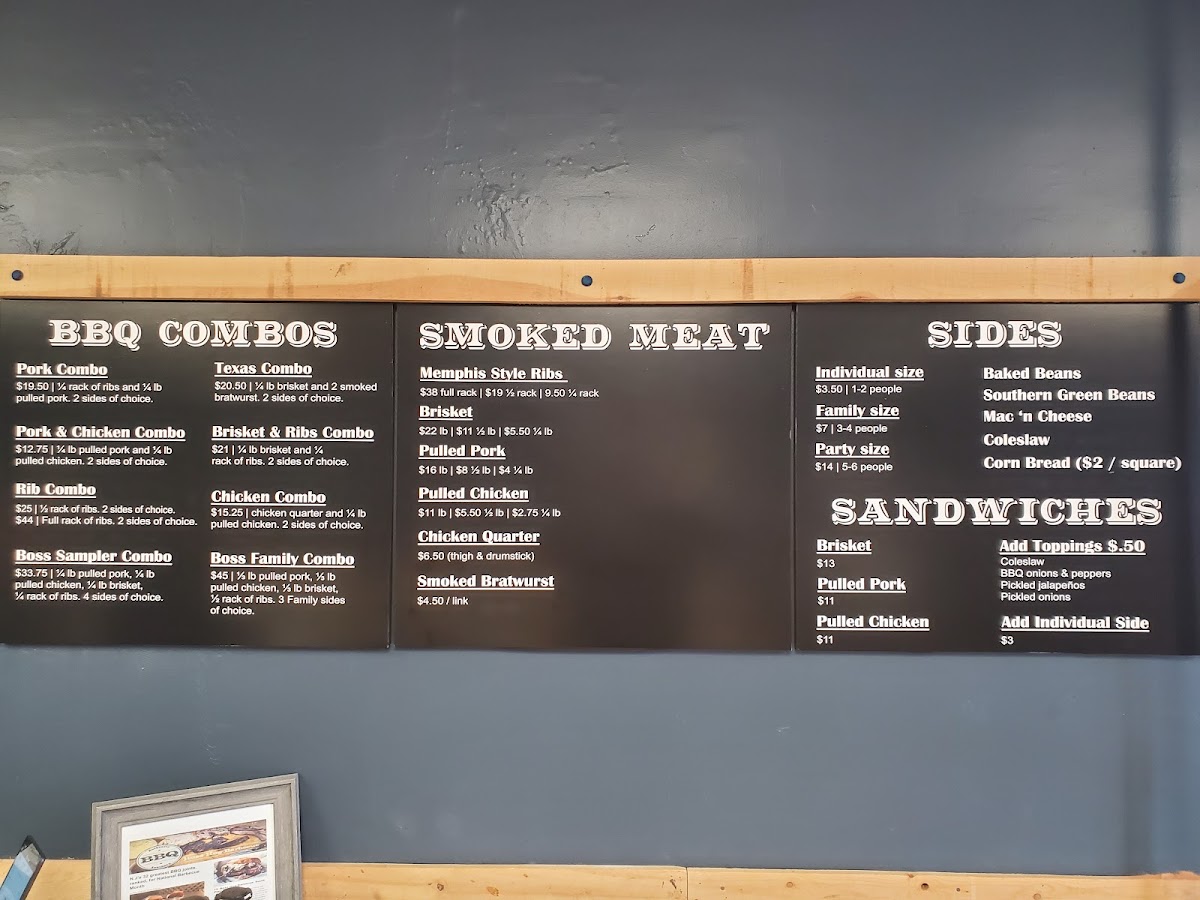 Menu Boss Hog Barbecue-7
