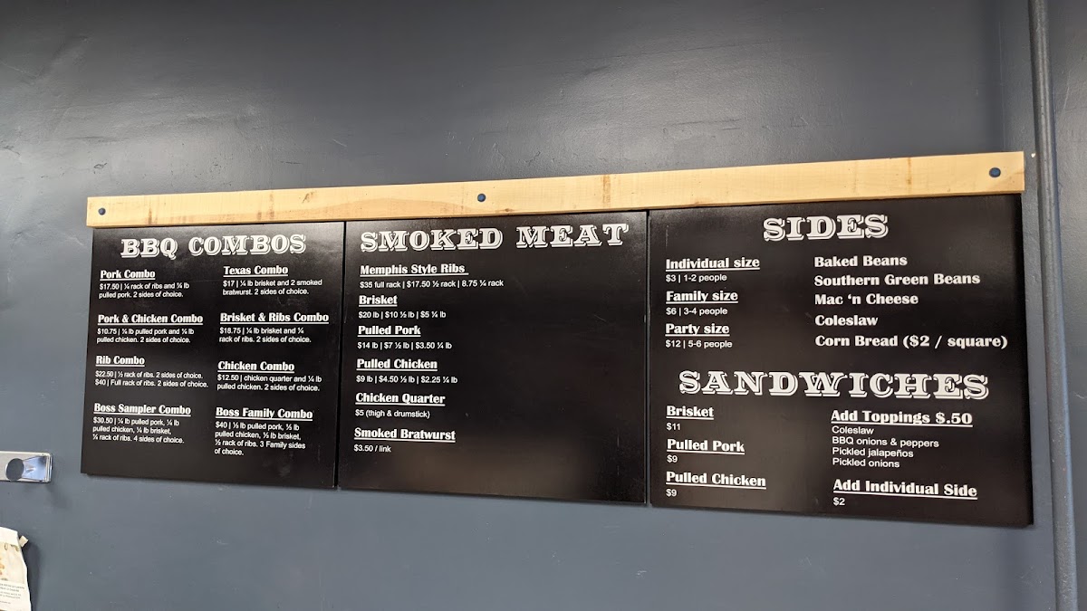 Menu Boss Hog Barbecue-9