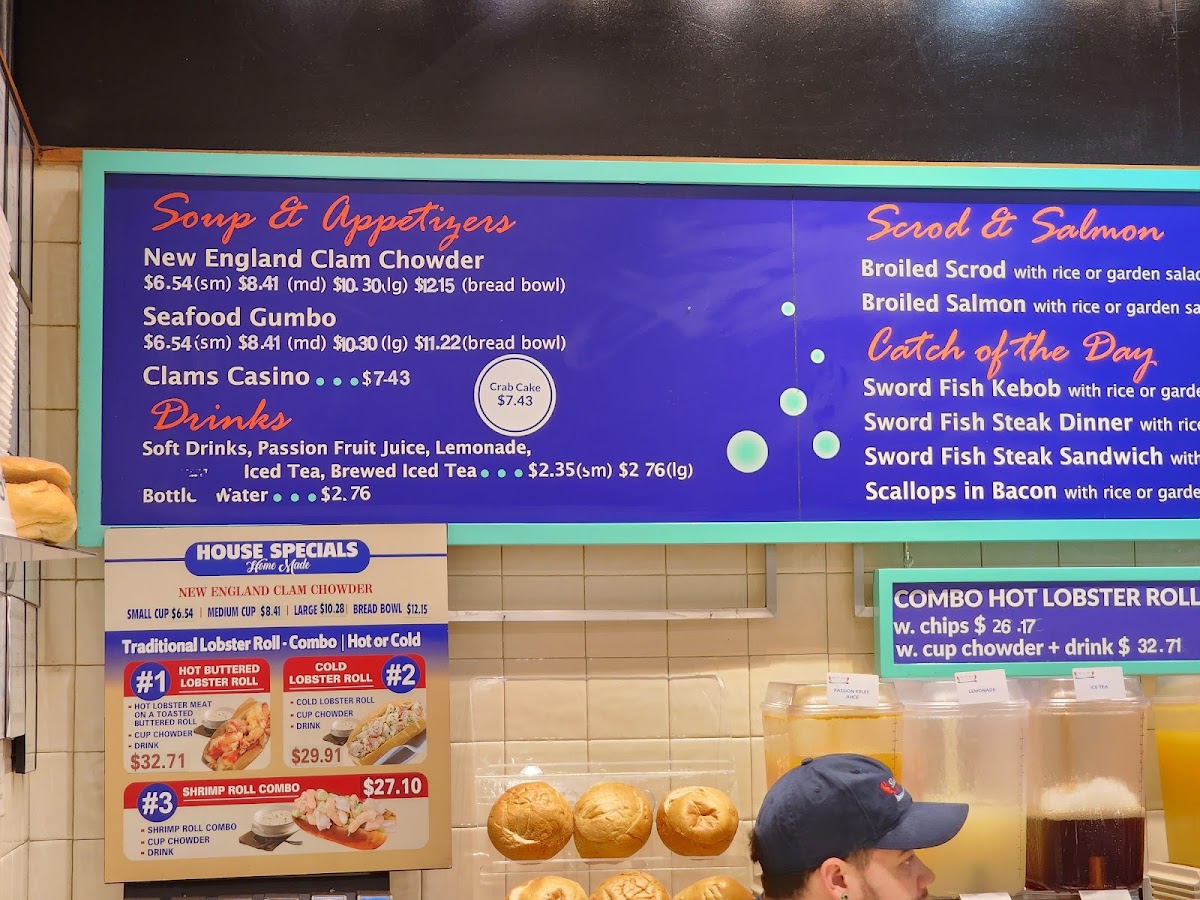 Menu Boston & Maine Fish Co-2