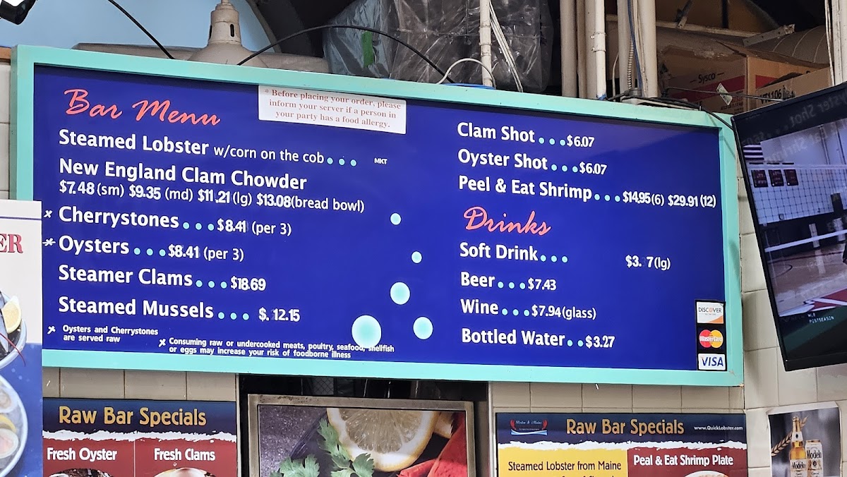 Menu Boston & Maine Fish Co-4