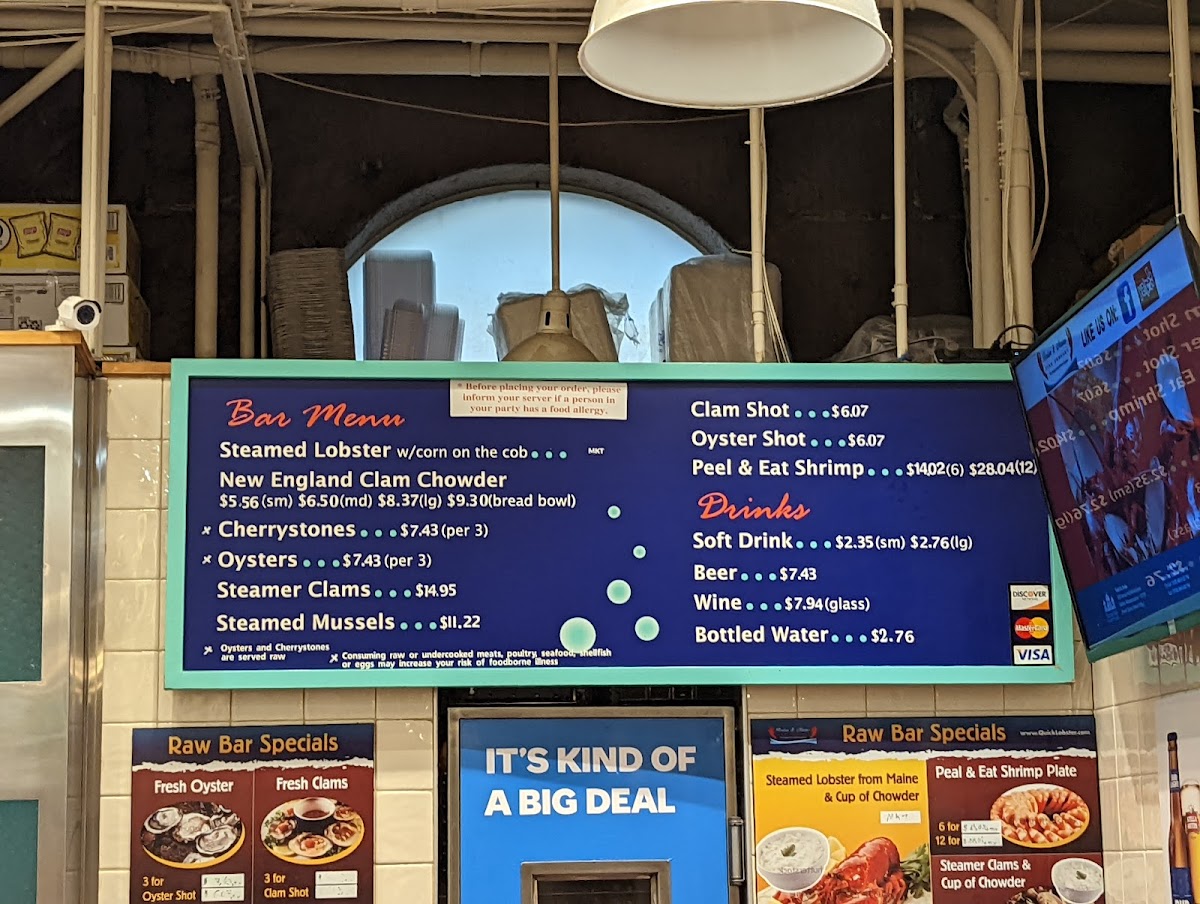 Menu Boston & Maine Fish Co-6