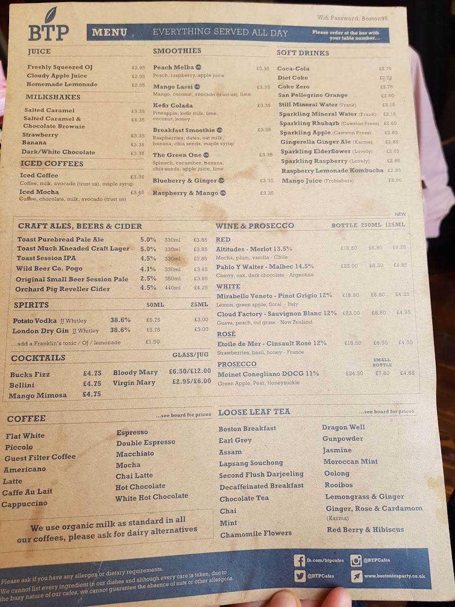 Menu Boston Tea Party-7