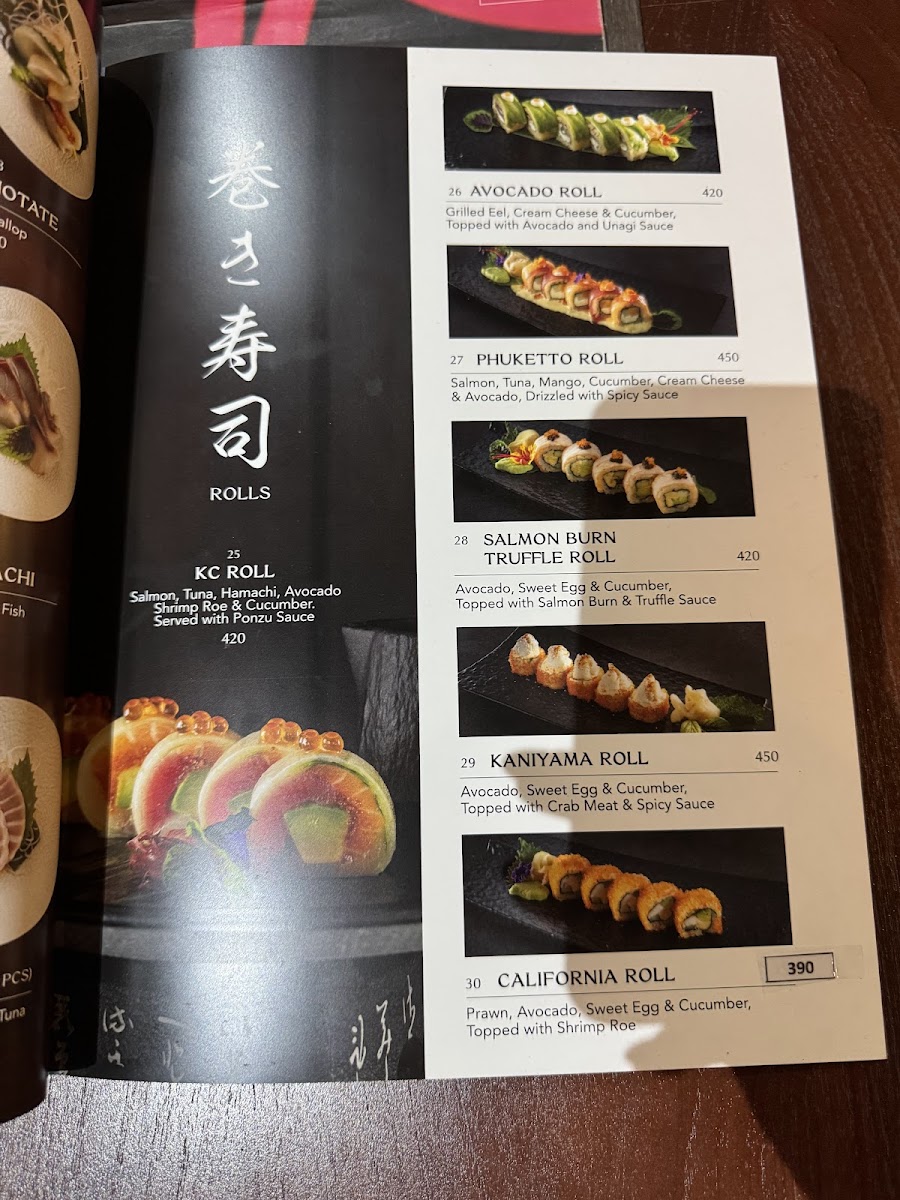 Menu Bosu Japanese Restaurant & Bar | Phuket-10