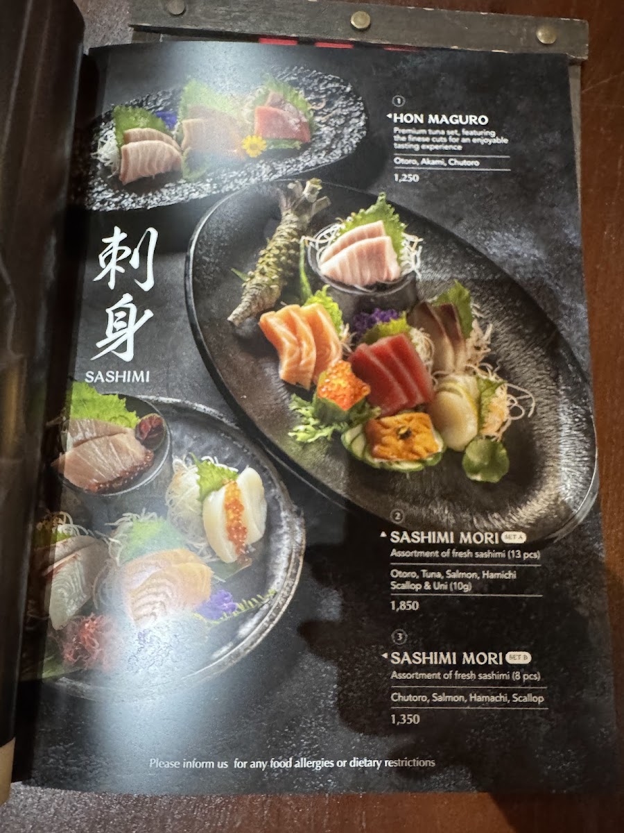 Menu Bosu Japanese Restaurant & Bar | Phuket-5
