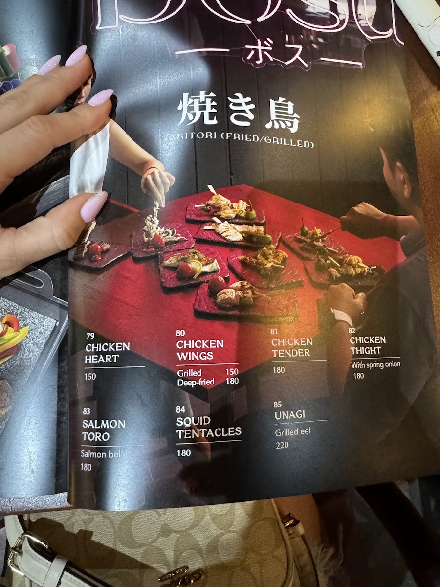 Menu Bosu Japanese Restaurant & Bar | Phuket-7