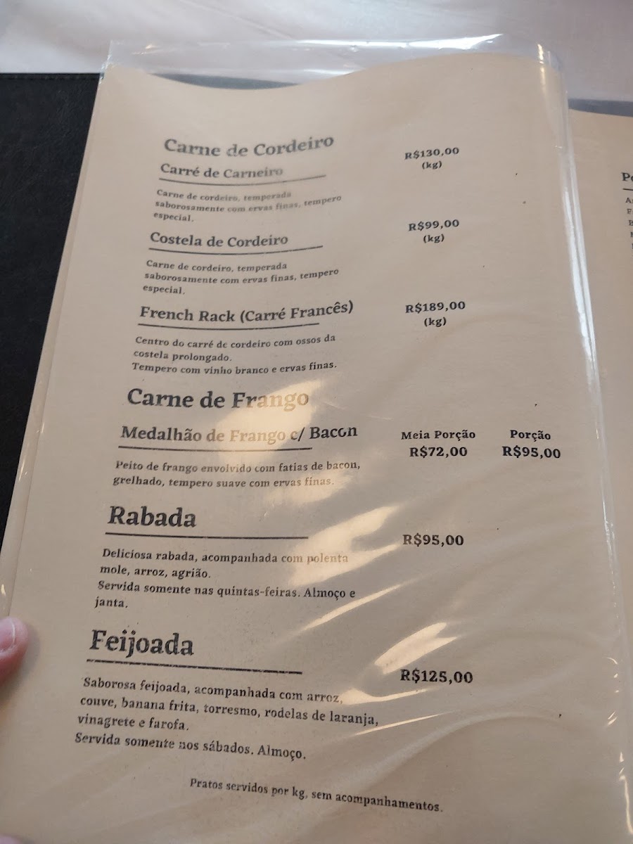 Menu Botafogo Grill-7