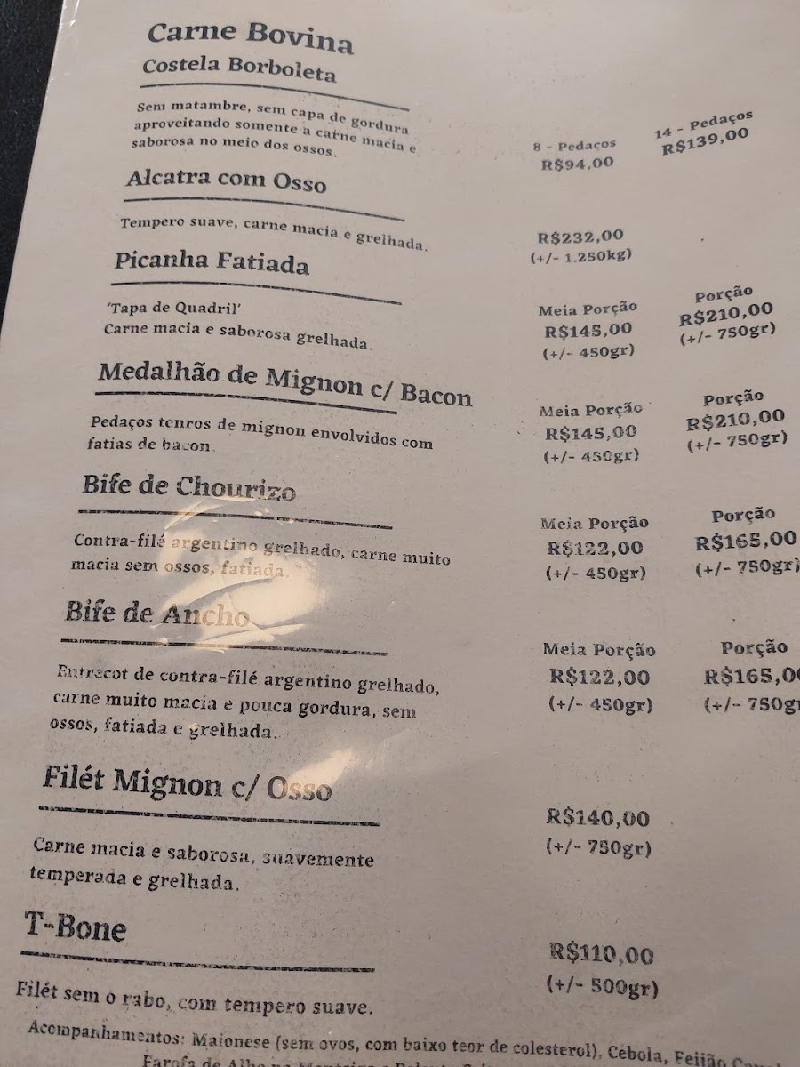 Menu Botafogo Grill-8