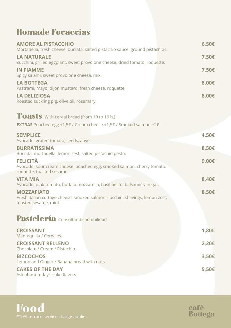 Menu Bottega Cafè-1