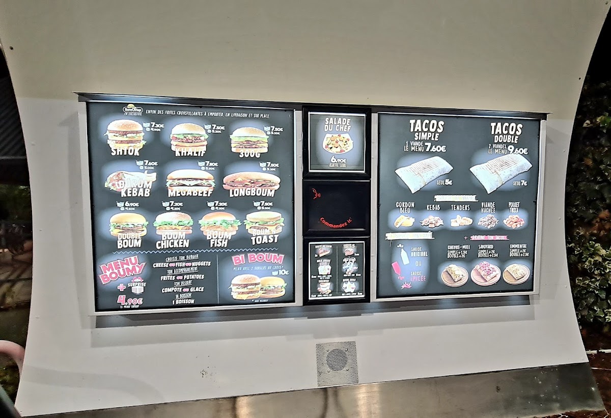 Menu Boum Burger Colomiers-1