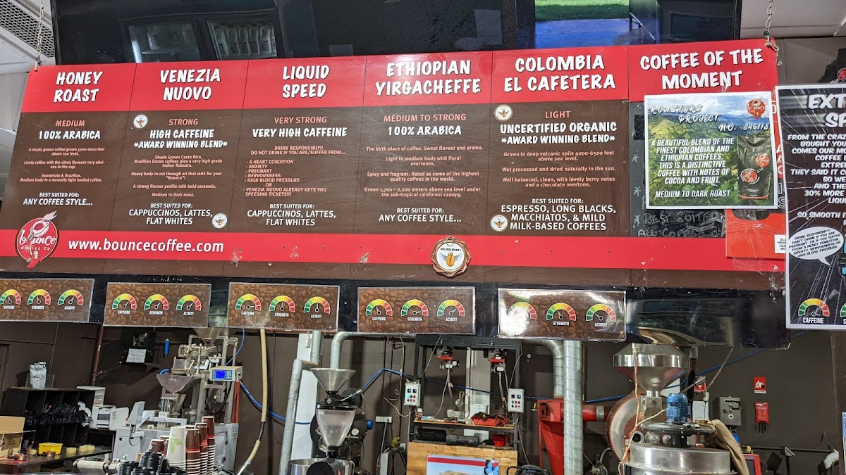 Menu Bounce Coffee Company-2