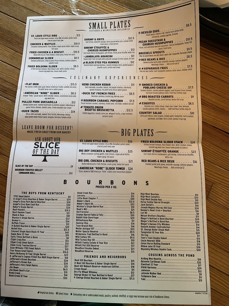 Menu Bourbon & Baker-4