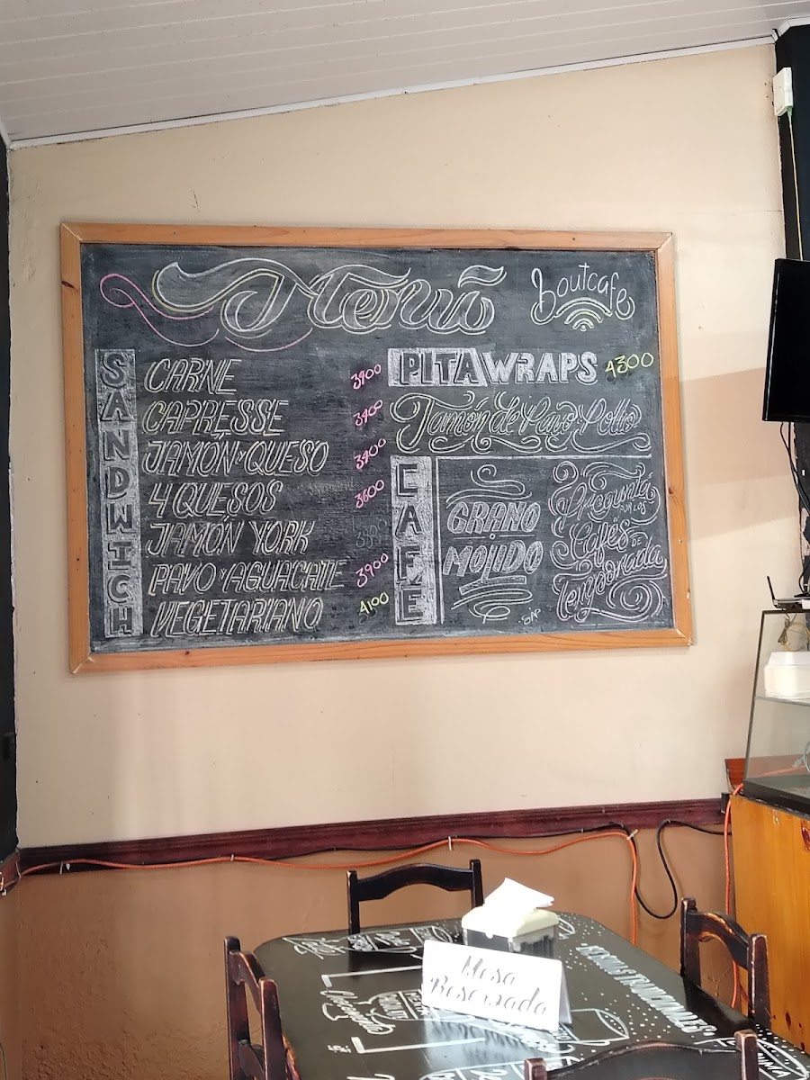 Menu Boutique Café-7