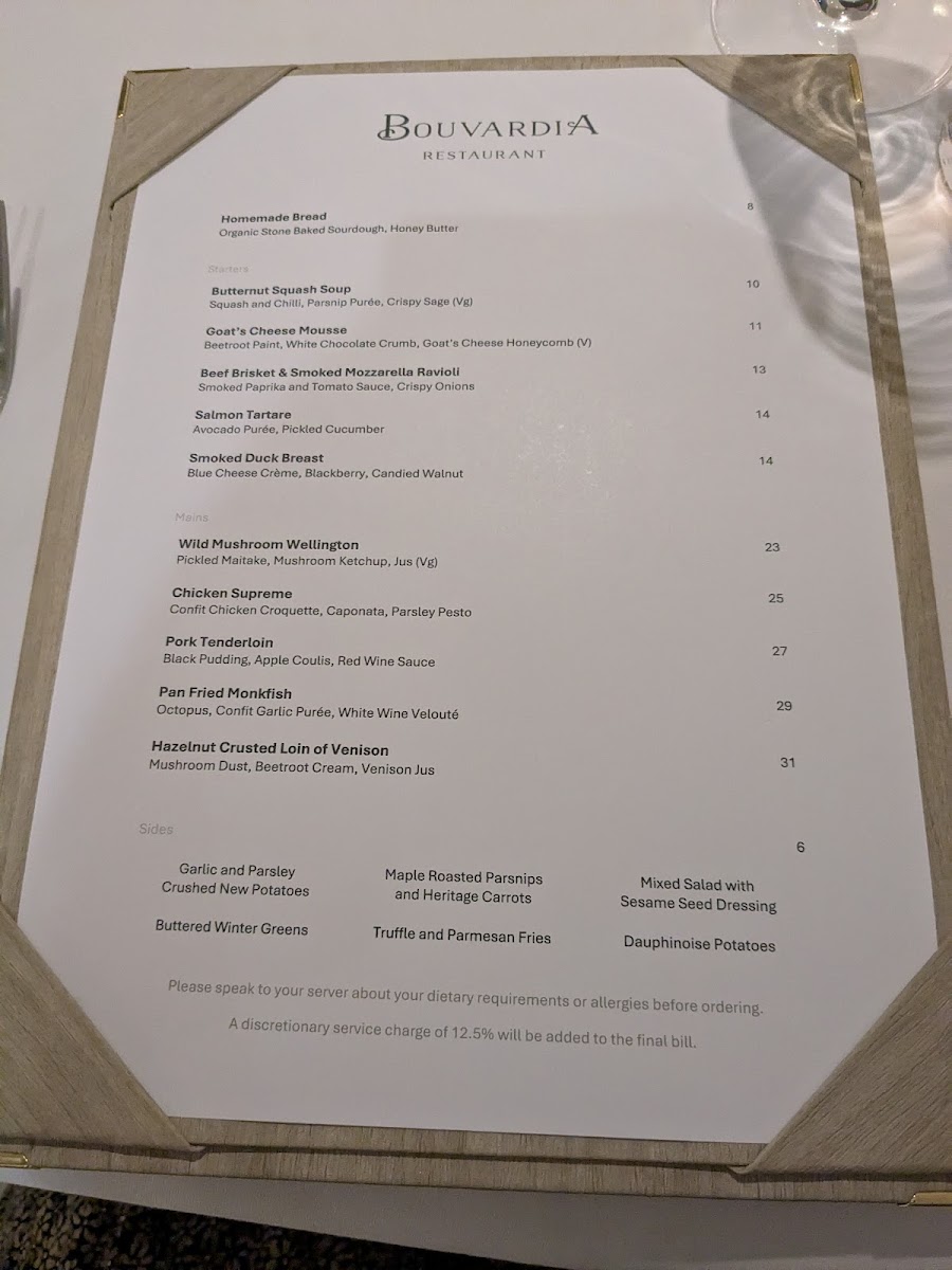 Menu Bouvardia Restaurant Bath-7