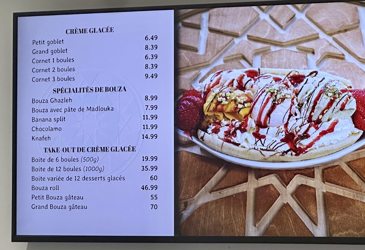 Menu Bouza-1