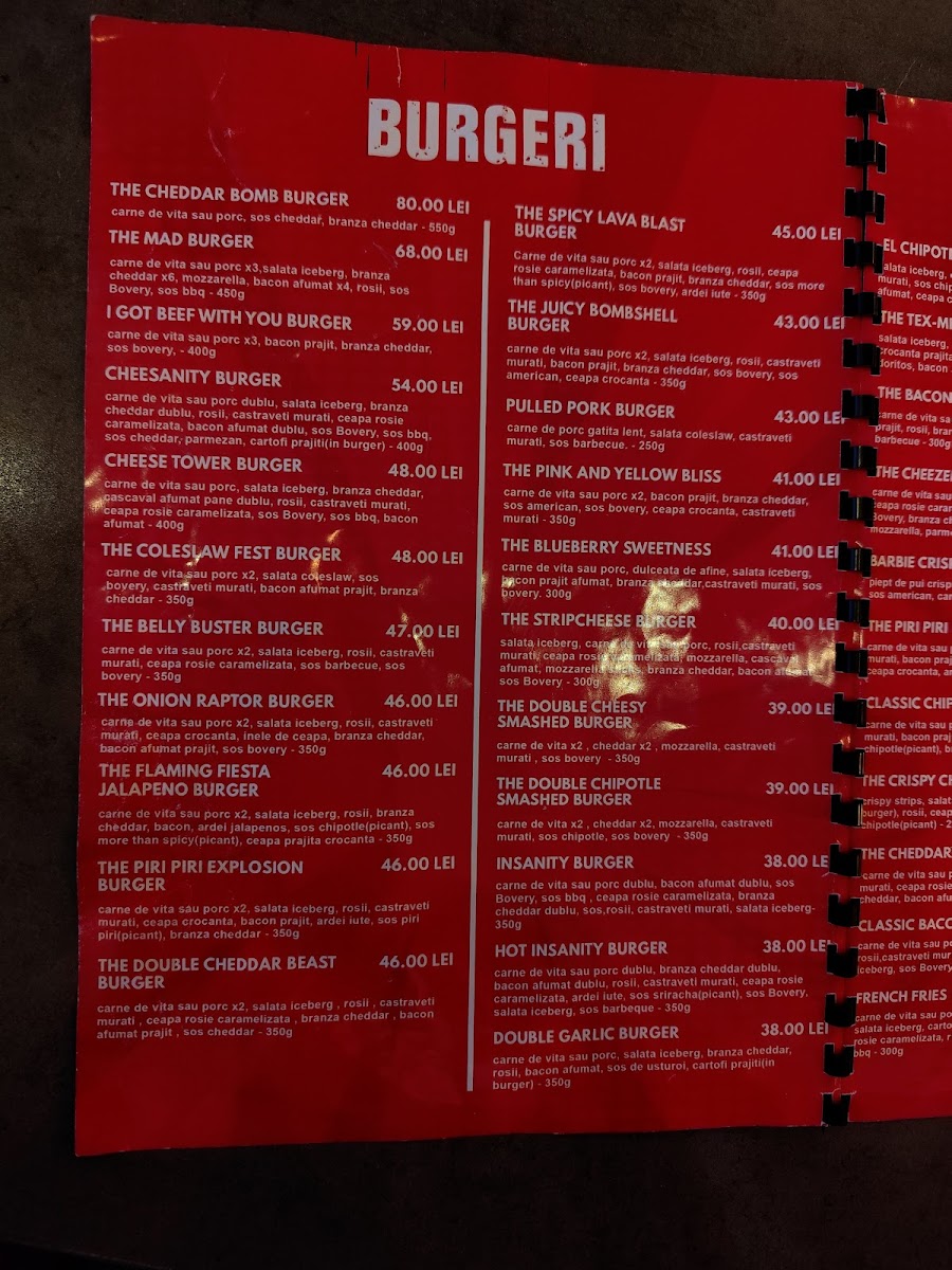 Menu Bovery-7