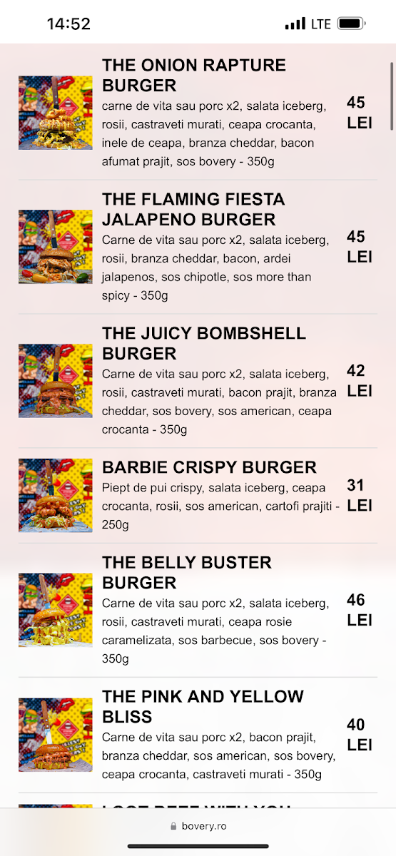 Menu Bovery-8
