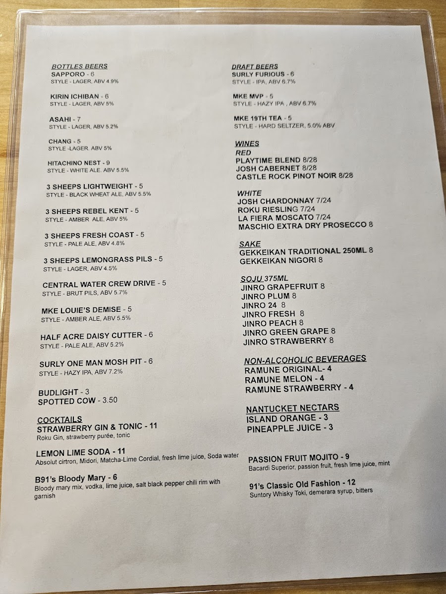 Menu Bowl Ninety-One-8