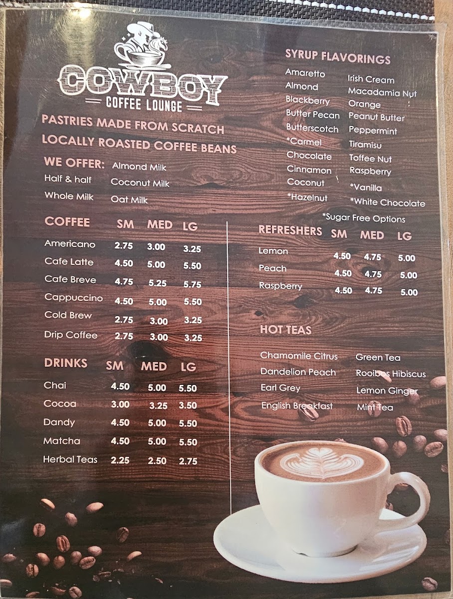 Menu Bowman's Cowboy Kitchen-3