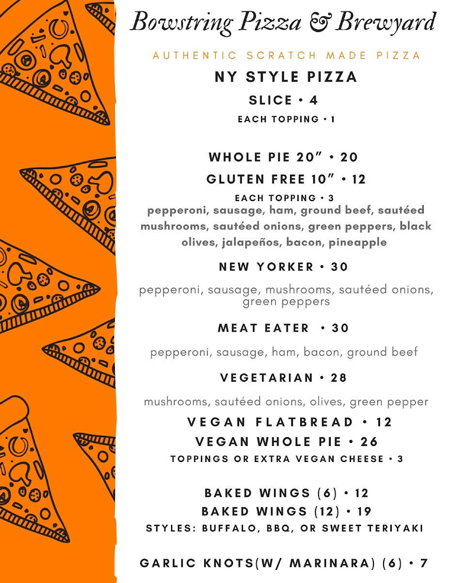 Menu Bowstring Brewyard-1