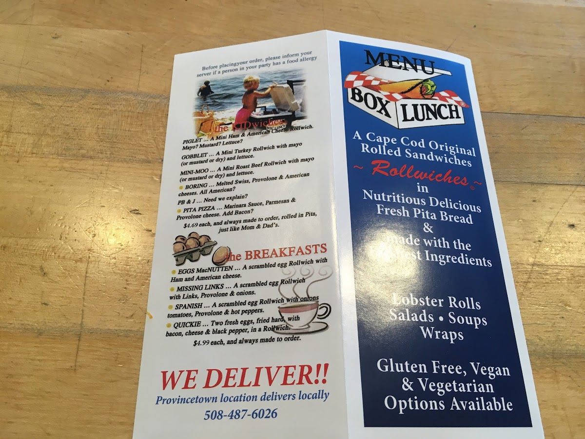 Menu Box Lunch Provincetown-9