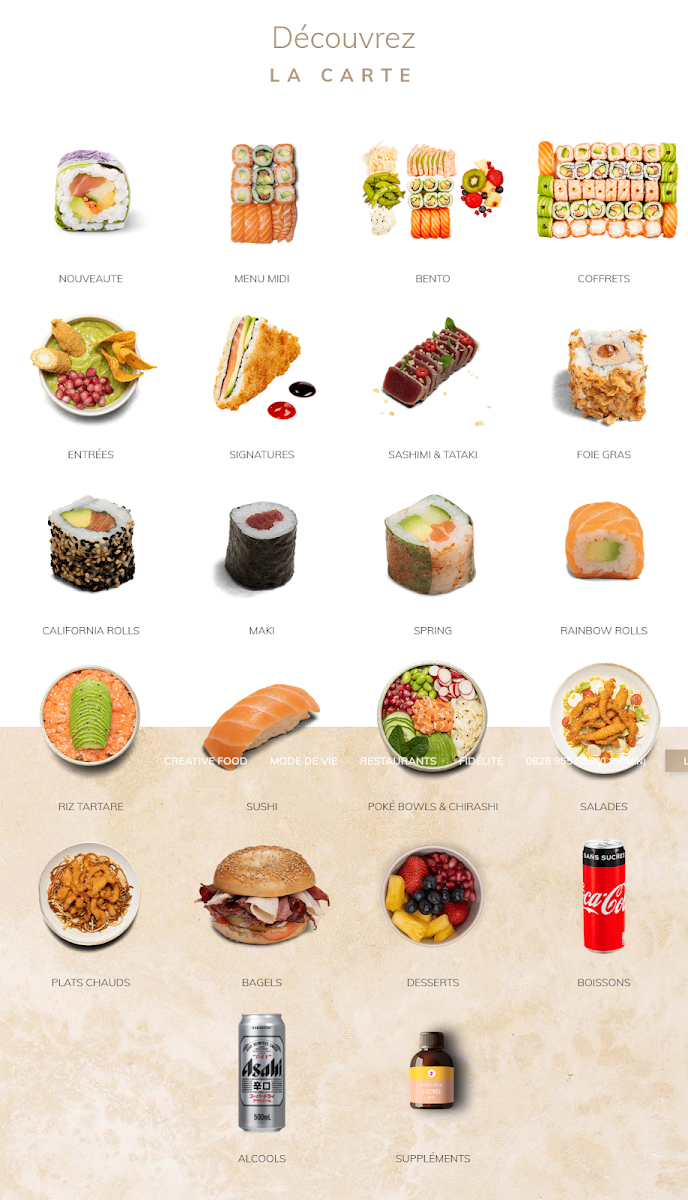 Menu Bozen Cannes - Sushis & Creative Food-1