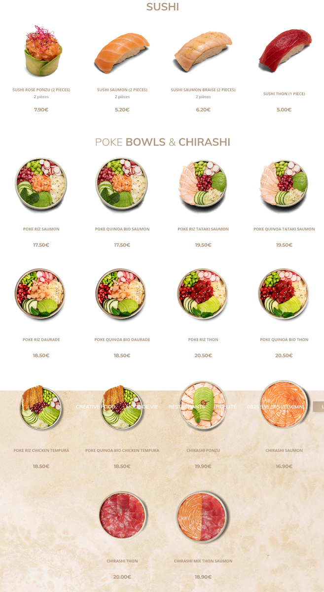 Menu Bozen Cannes - Sushis & Creative Food-4