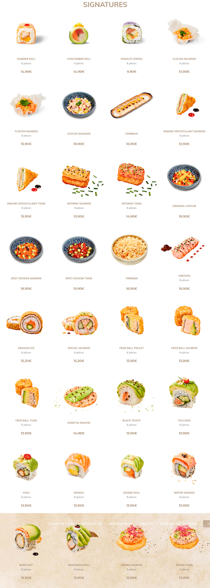 Menu Bozen Cannes - Sushis & Creative Food-6
