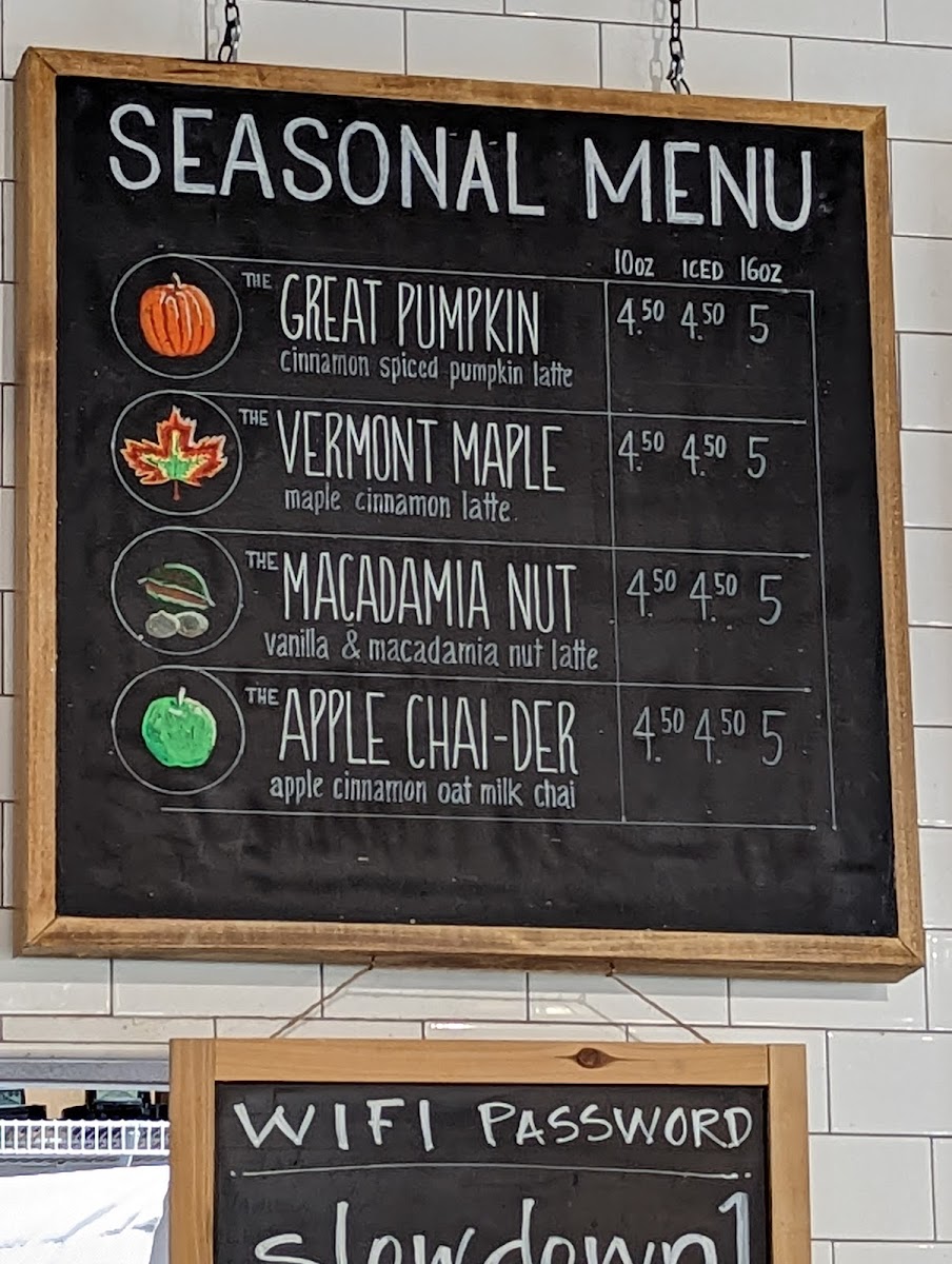 Menu Brakeman's Coffee & Supply-3