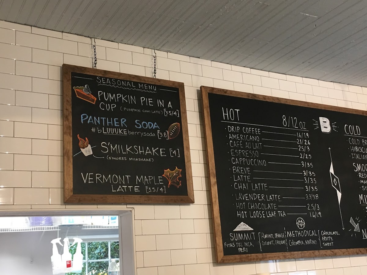 Menu Brakeman's Coffee & Supply-5