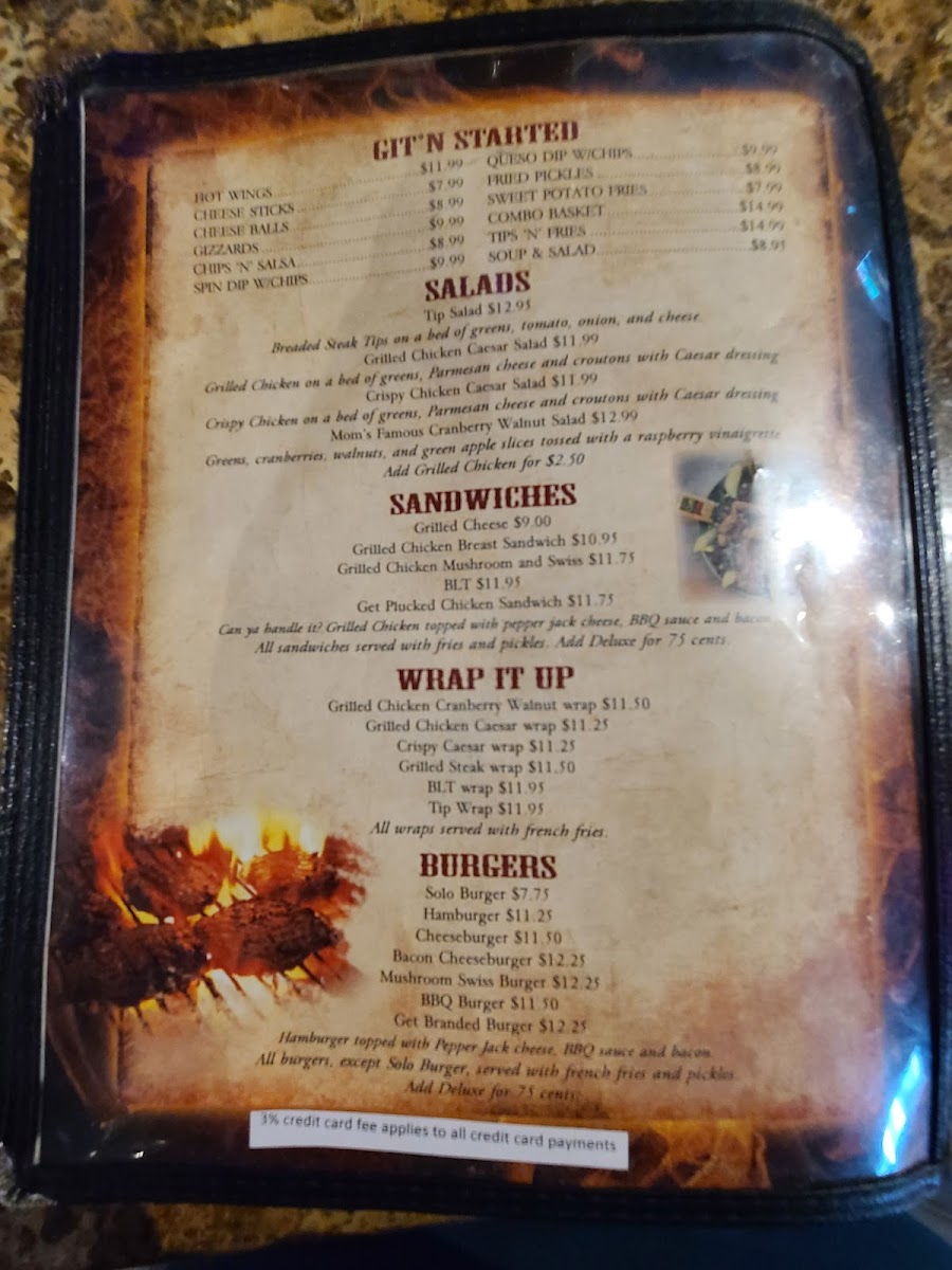 Menu Branding Iron Steakhouse-2