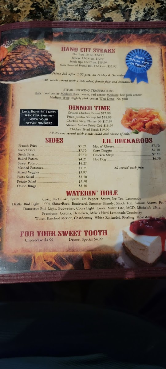 Menu Branding Iron Steakhouse-4