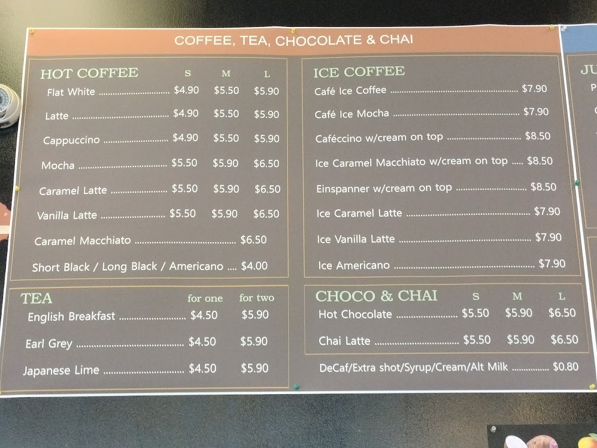Menu Brandy's Cafe-1