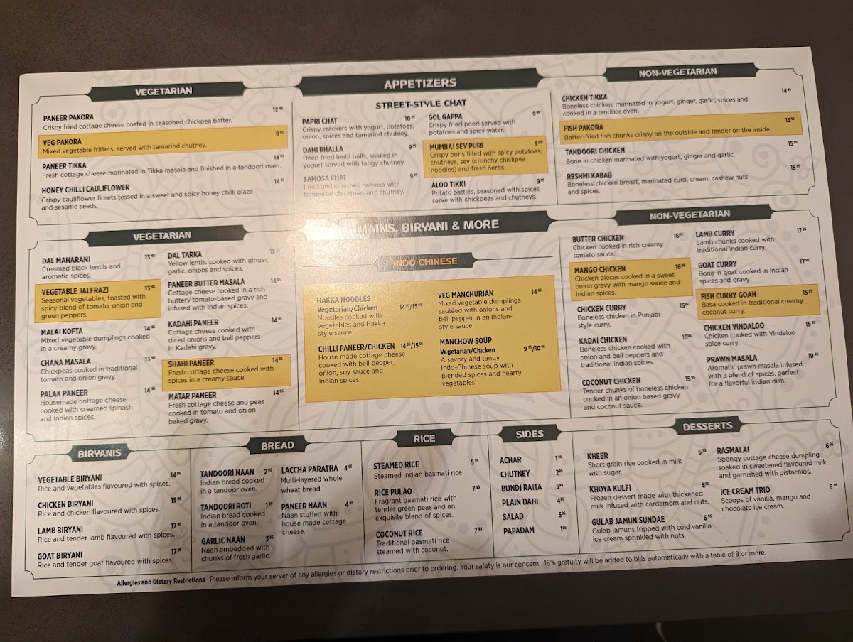 Menu Brar Fine Indian Cuisine-3