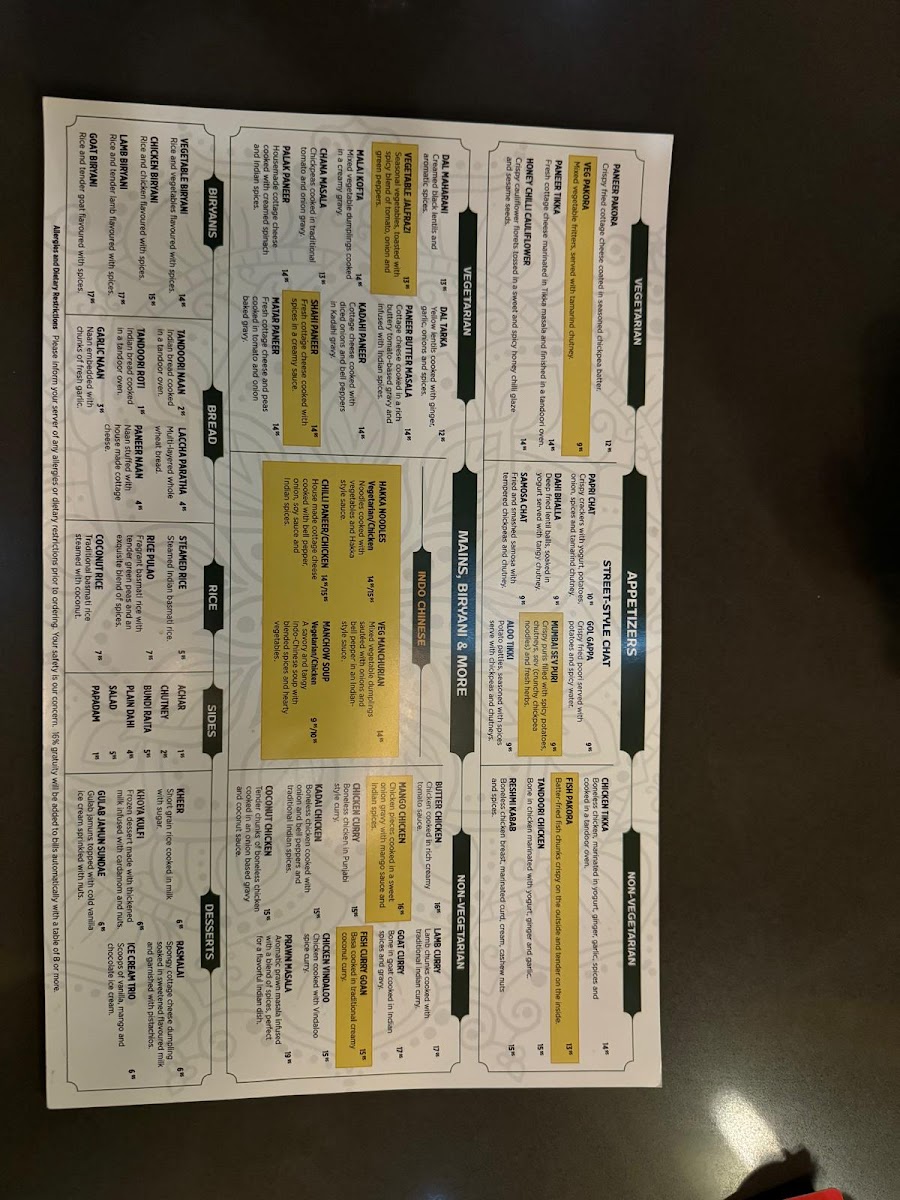 Menu Brar Fine Indian Cuisine-4
